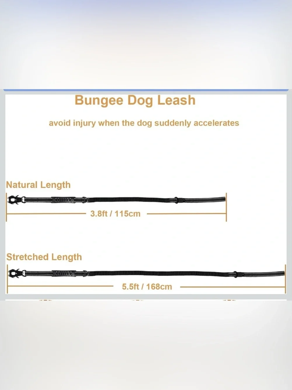 Tactical Bungee Dog Leash